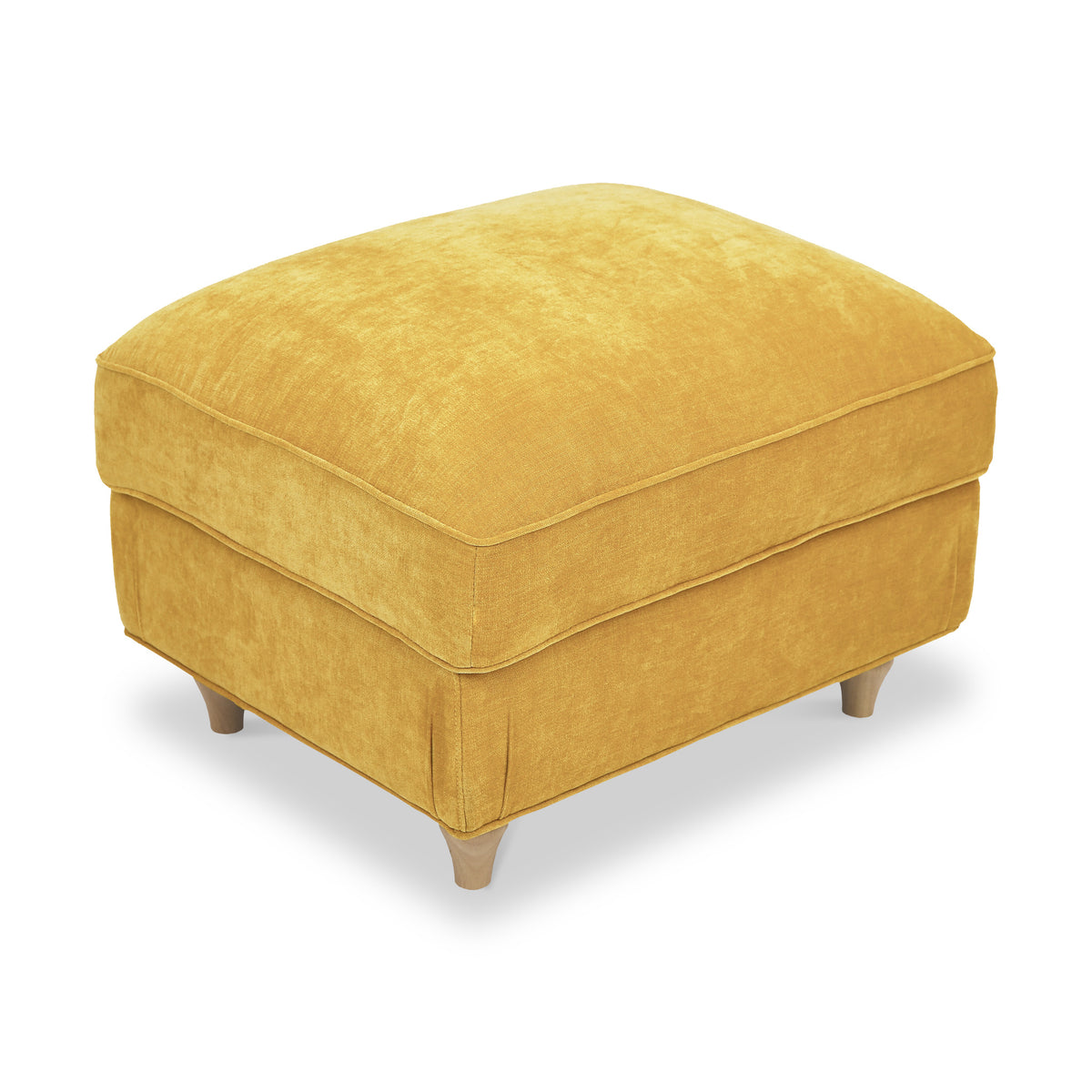 Alfie Storage Footstool Gold from Roseland Furniture