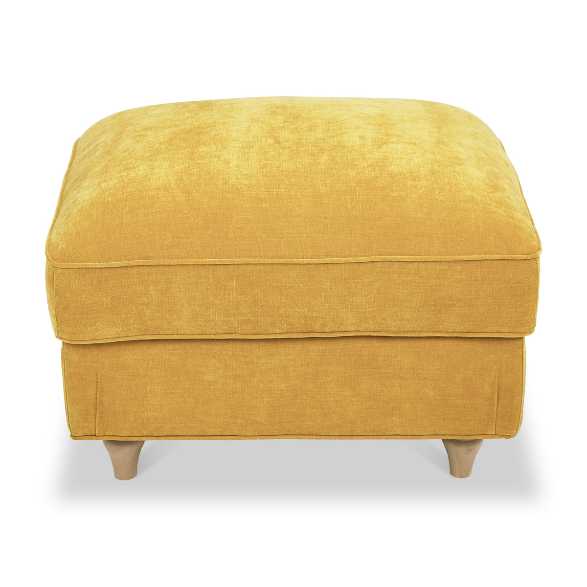 Alfie Storage Footstool Gold from Roseland Furniture