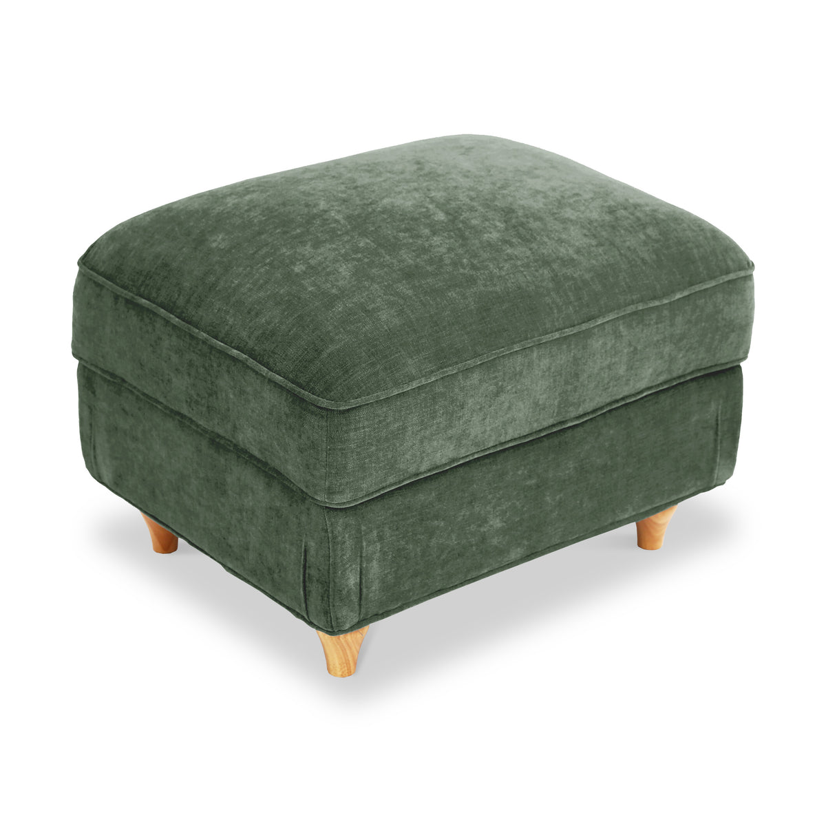 Alfie Storage Footstool Moss Green from Roseland Furniture