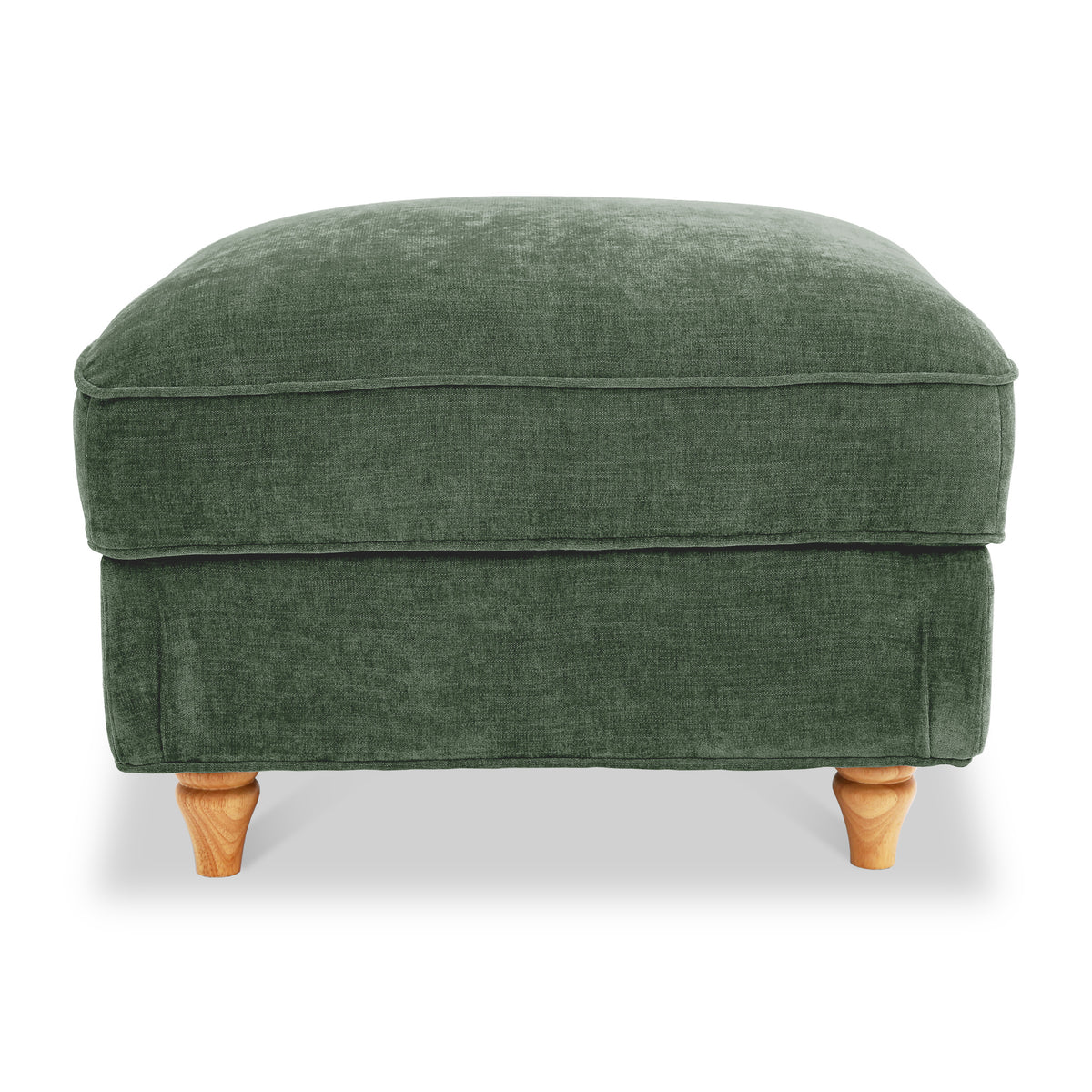 Alfie Storage Footstool Moss Green from Roseland Furniture