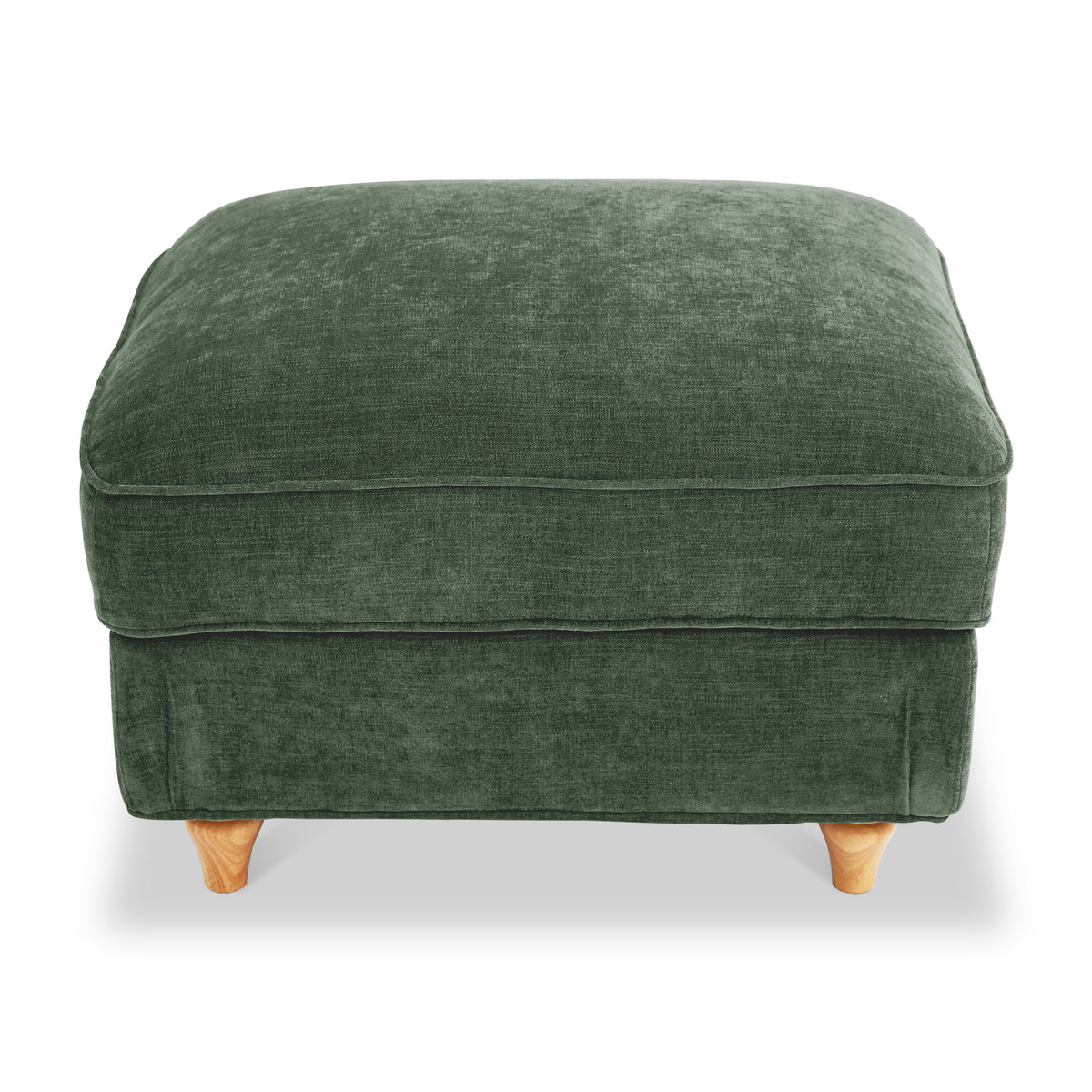 Alfie Storage Footstool Moss Green from Roseland Furniture