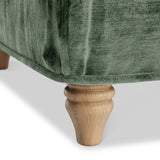 Alfie Storage Footstool Moss Green from Roseland Furniture