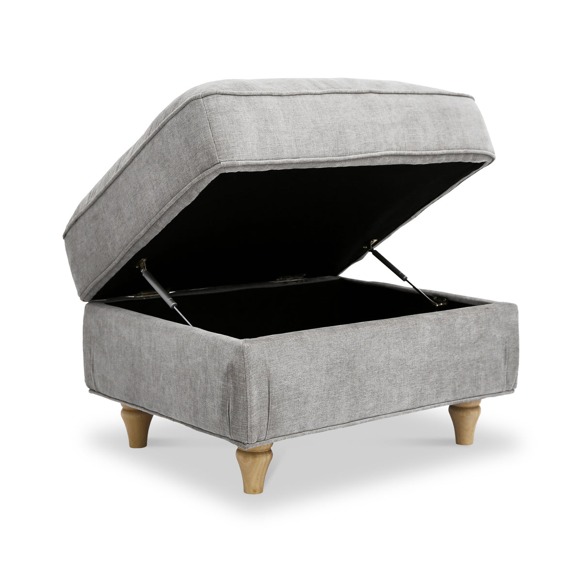 Alfie Storage Footstool Ice from Roseland Furniture