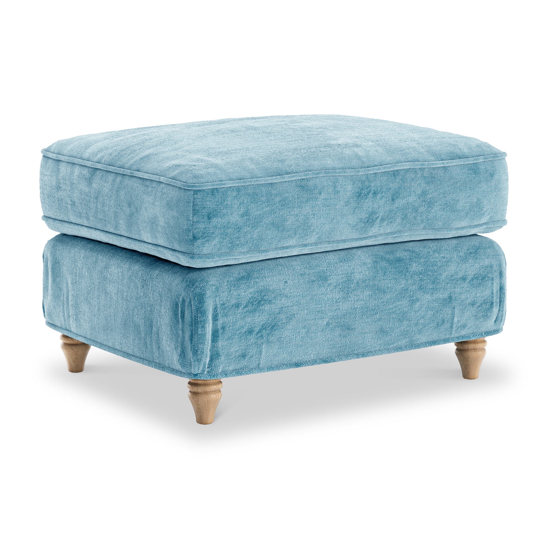 Alfie and Arthur Lagoon Universal Footstool from Roseland Furniture