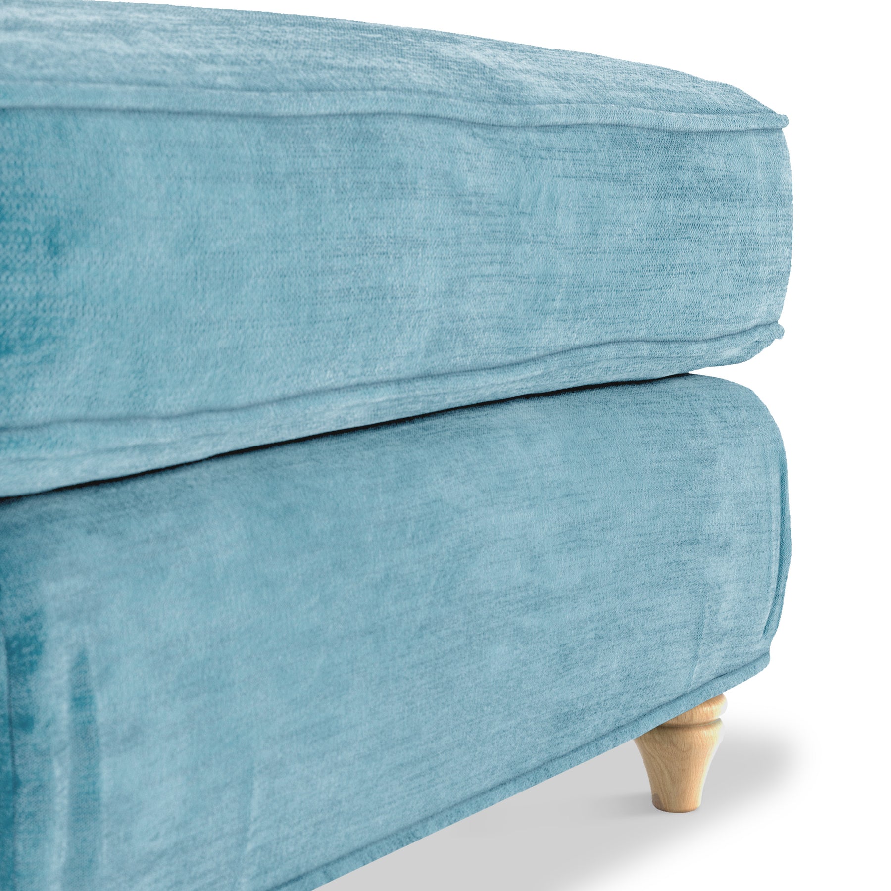 Alfie and Arthur Lagoon Universal Footstool from Roseland Furniture