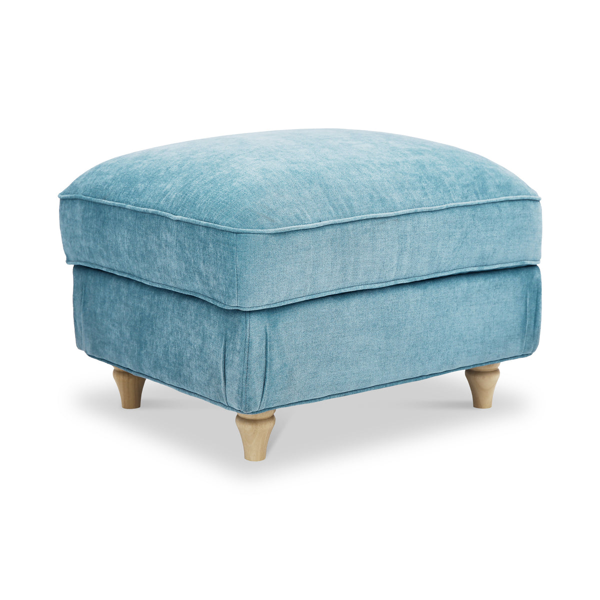 Alfie Storage Footstool Lagoon from Roseland Furniture