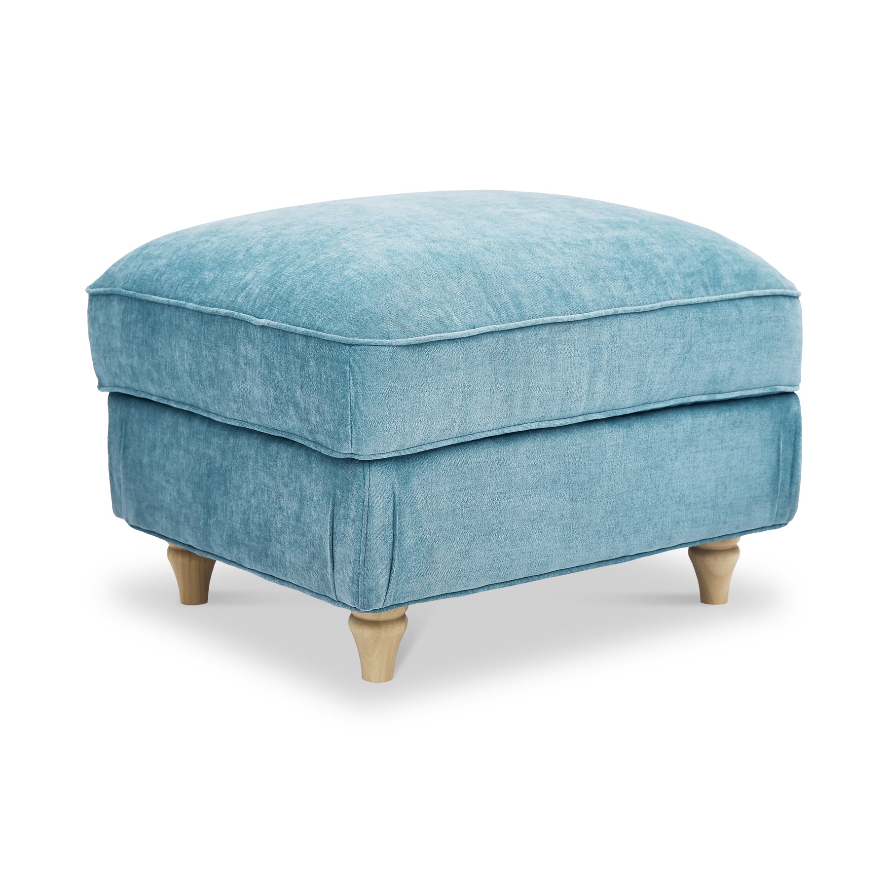 Alfie Storage Footstool Lagoon from Roseland Furniture
