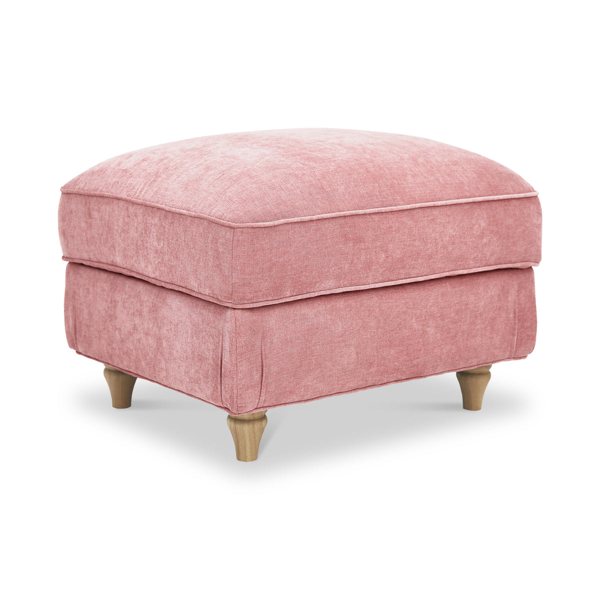 Alfie Storage Footstool Blush from Roseland Furniture