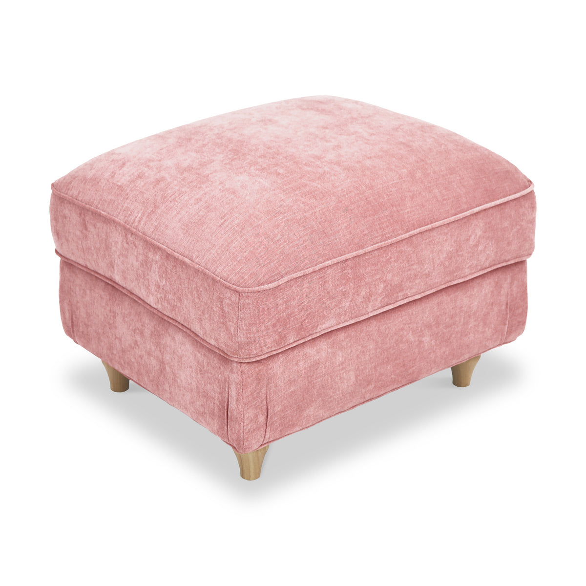 Alfie Storage Footstool Blush from Roseland Furniture