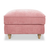 Alfie Storage Footstool Blush from Roseland Furniture