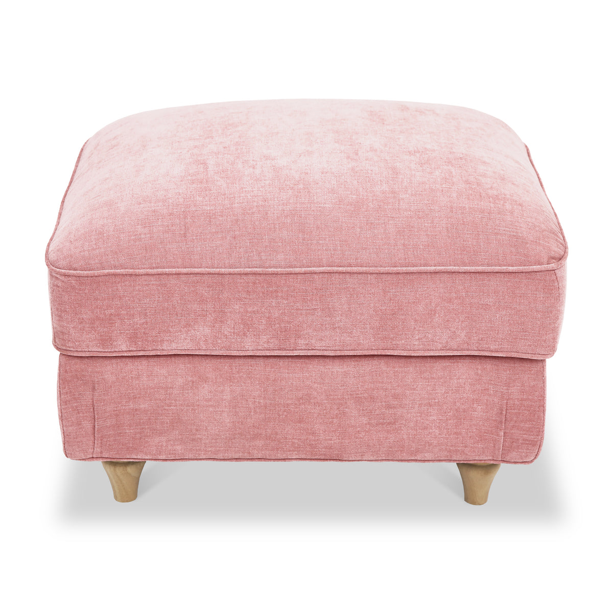 Alfie Storage Footstool Blush from Roseland Furniture