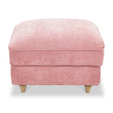 Alfie Storage Footstool Blush from Roseland Furniture