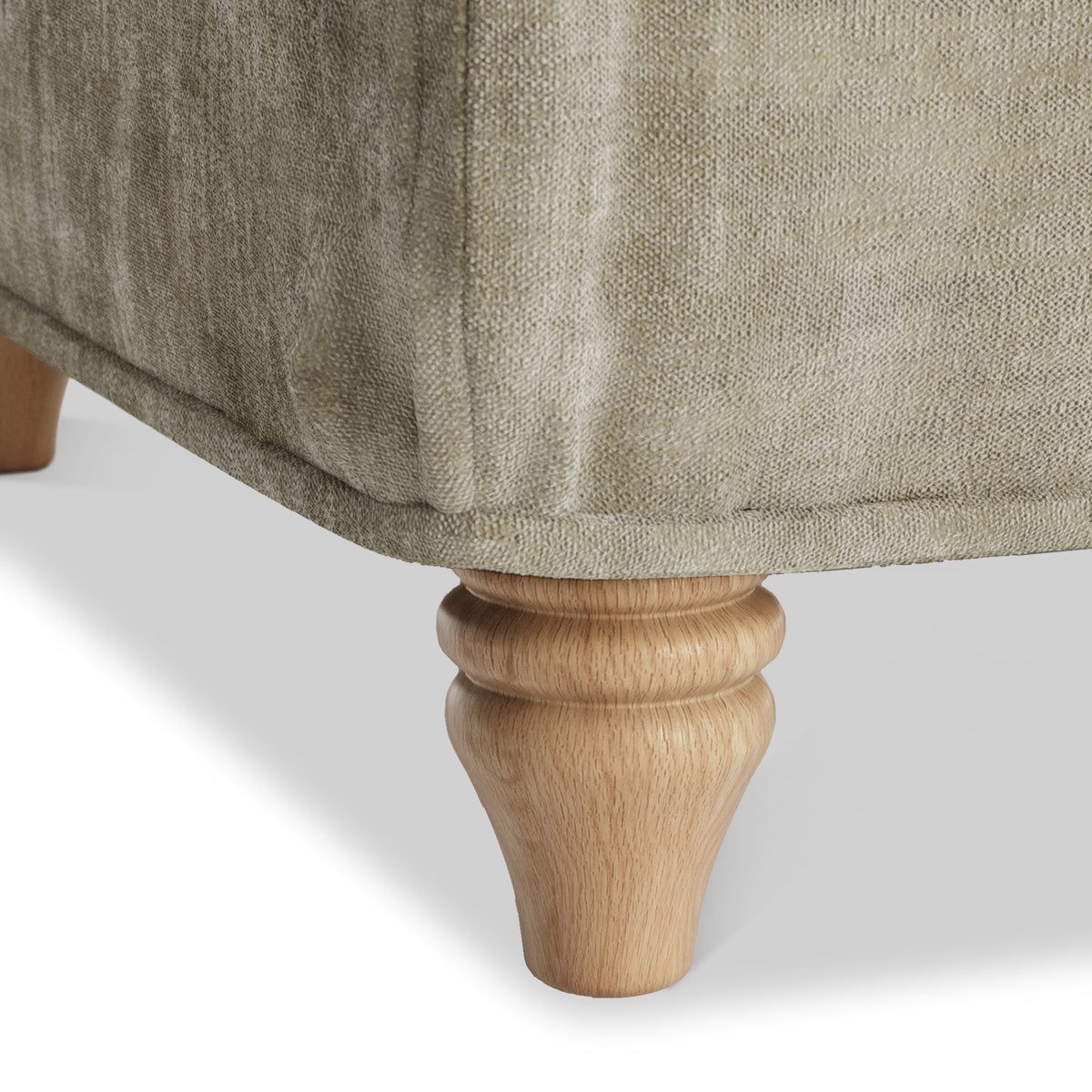 Alfie and Arthur Mink Universal Footstool from Roseland Furniture