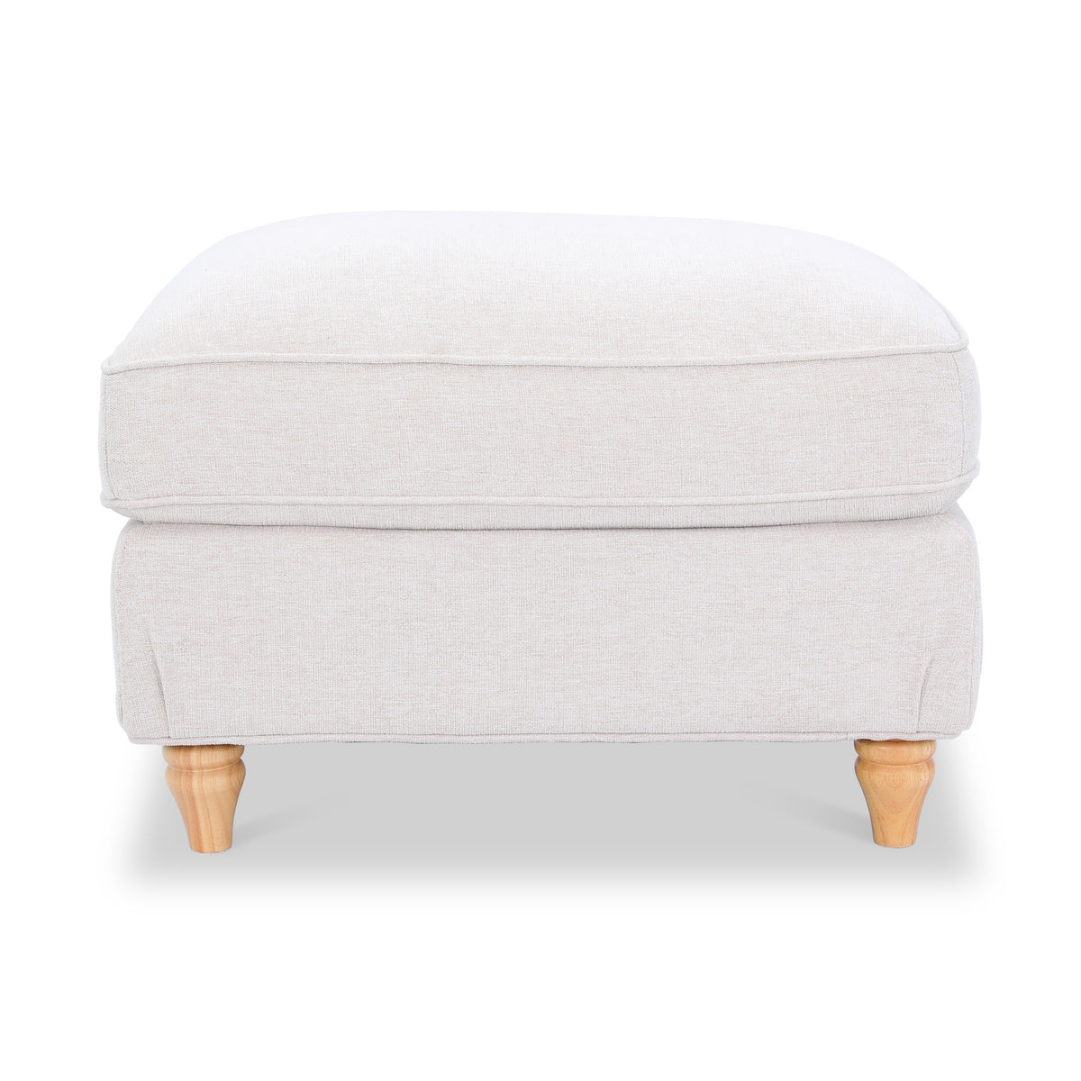 Alfie Footstool Cream from Roseland Furniture