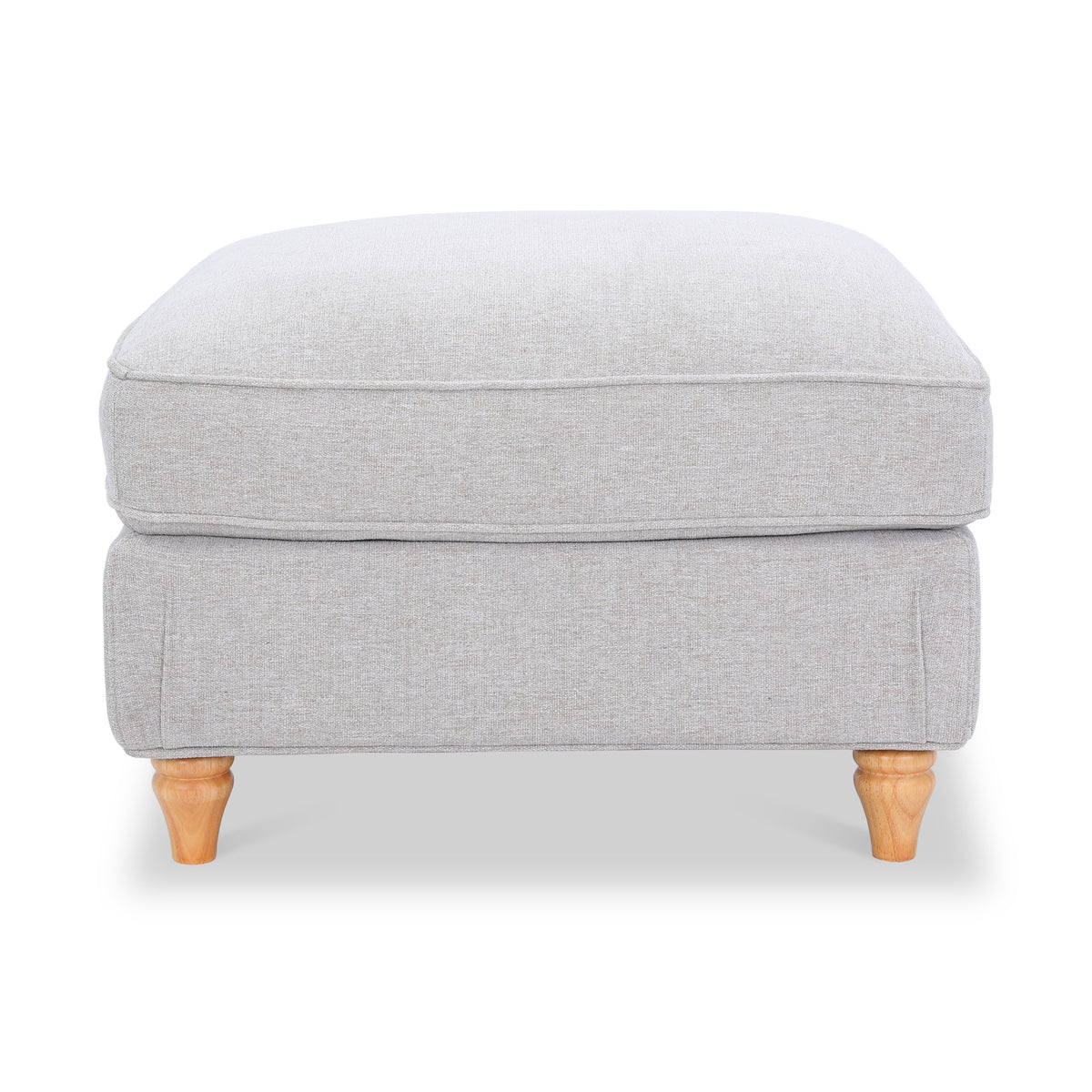 Alfie Footstool Natural from Roseland Furniture