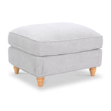 Alfie Woven Footstool Natural Angle1 from Roseland Furniture