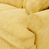 Alfie Gold 4 Seater Sofa from Roseland Furniture