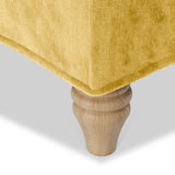 Alfie Gold 4 Seater Sofa from Roseland Furniture