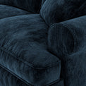 Alfie Navy Blue Large Corner Sofa from Roseland Furniture