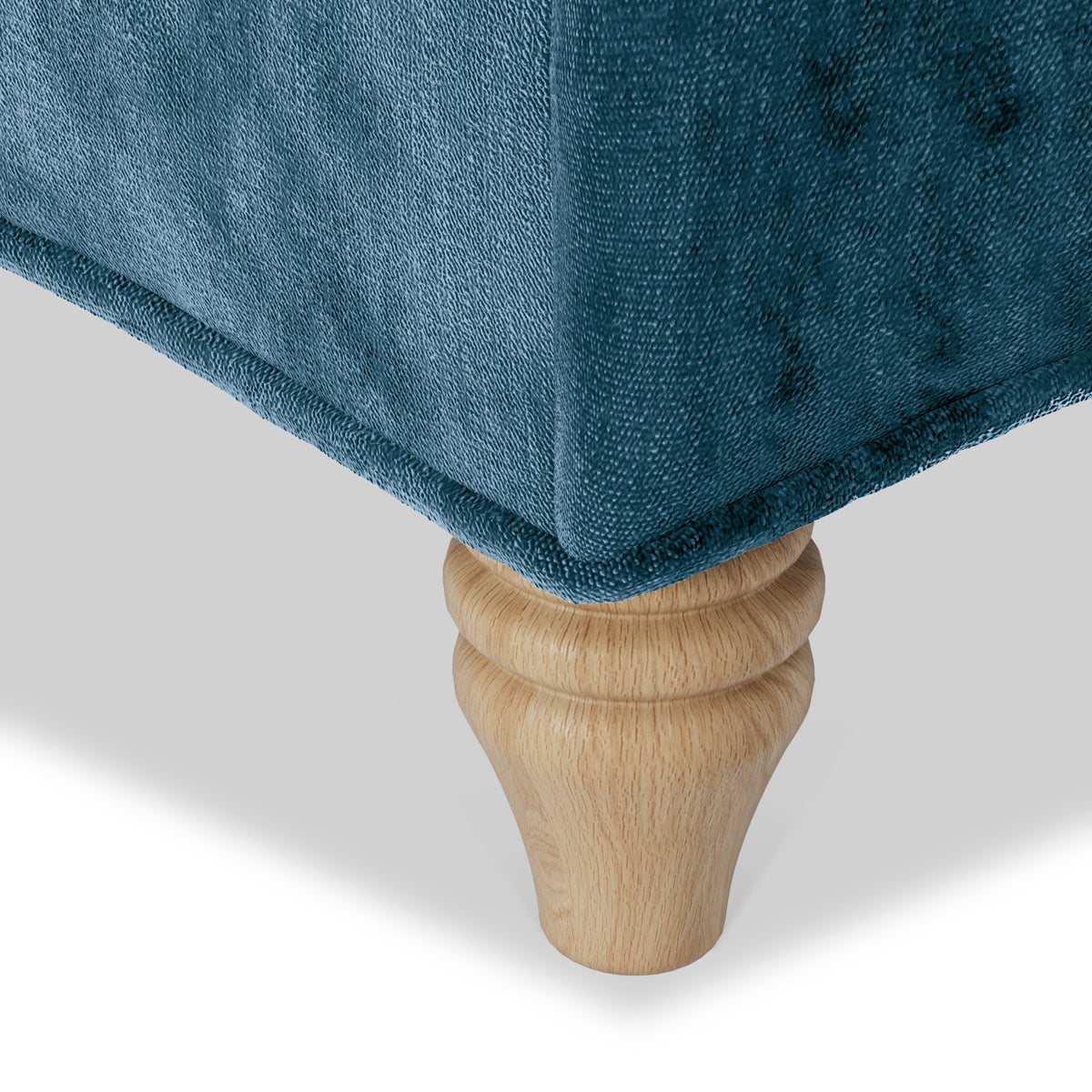 Alfie Armchair in Navy by Roseland Furniture