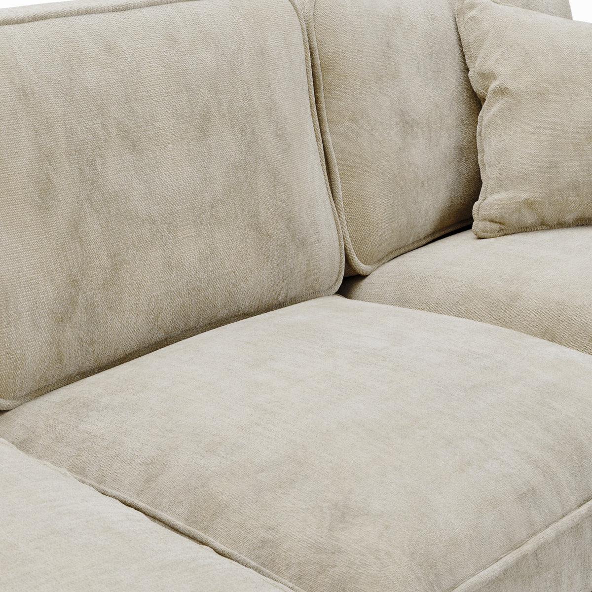 Alfie Mink 4 Seater Sofa from Roseland Furniture