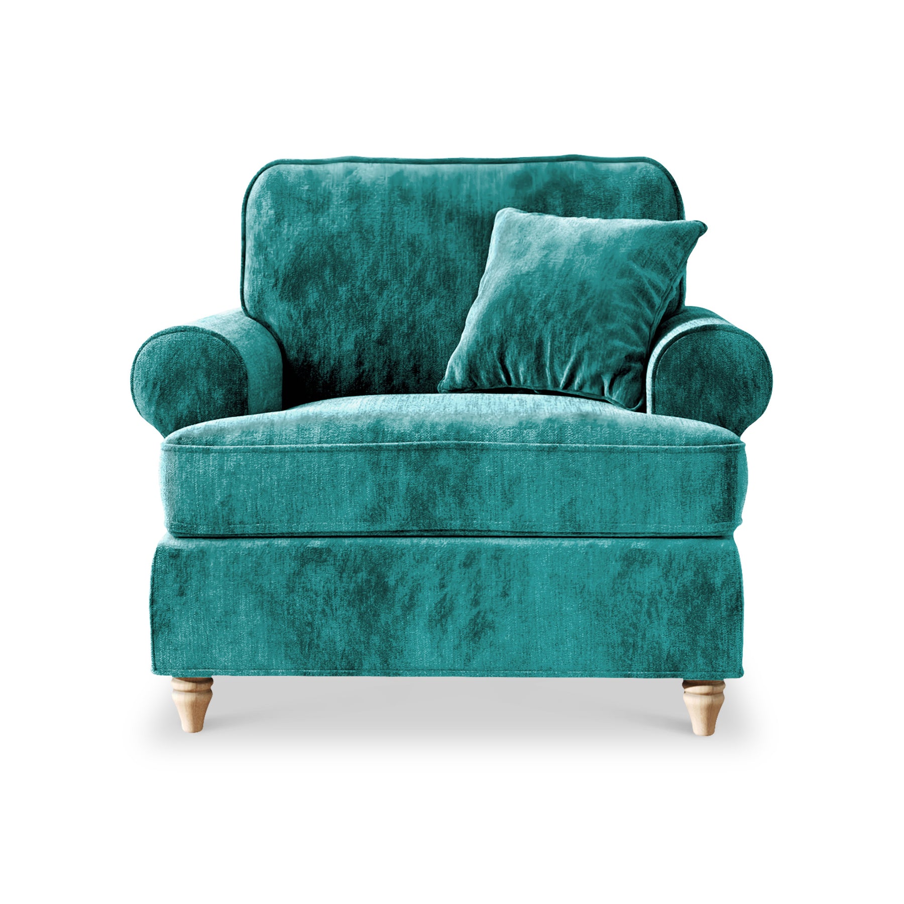 Alfie Armchair in Emerald Green by Roseland Furniture