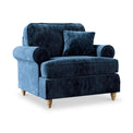 Alfie Armchair in Navy by Roseland Furniture