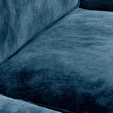 Alfie Navy Blue 4 Seater Sofa from Roseland Furniture