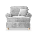 Alfie Armchair in Ice by Roseland Furniture