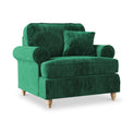 Alfie Armchair in Bottle Green by Roseland Furniture