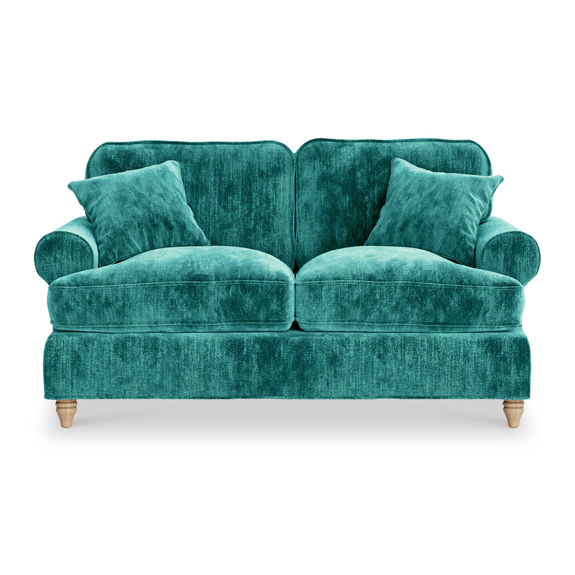 Alfie 2 Seater Sofa 8 Chenille Colours Made in the UK Roseland
