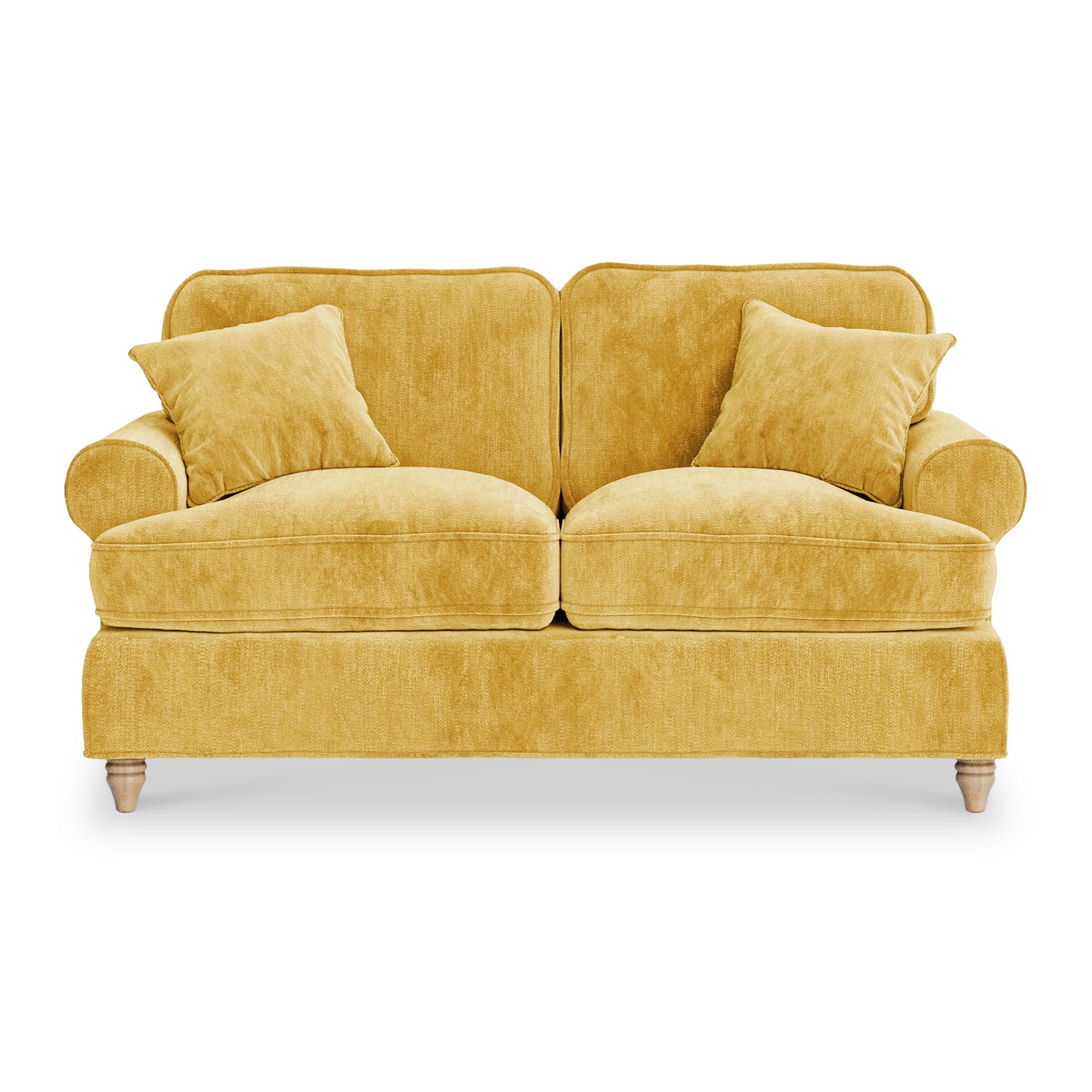 Alfie Gold 2 Seater Sofa from Roseland Furniture