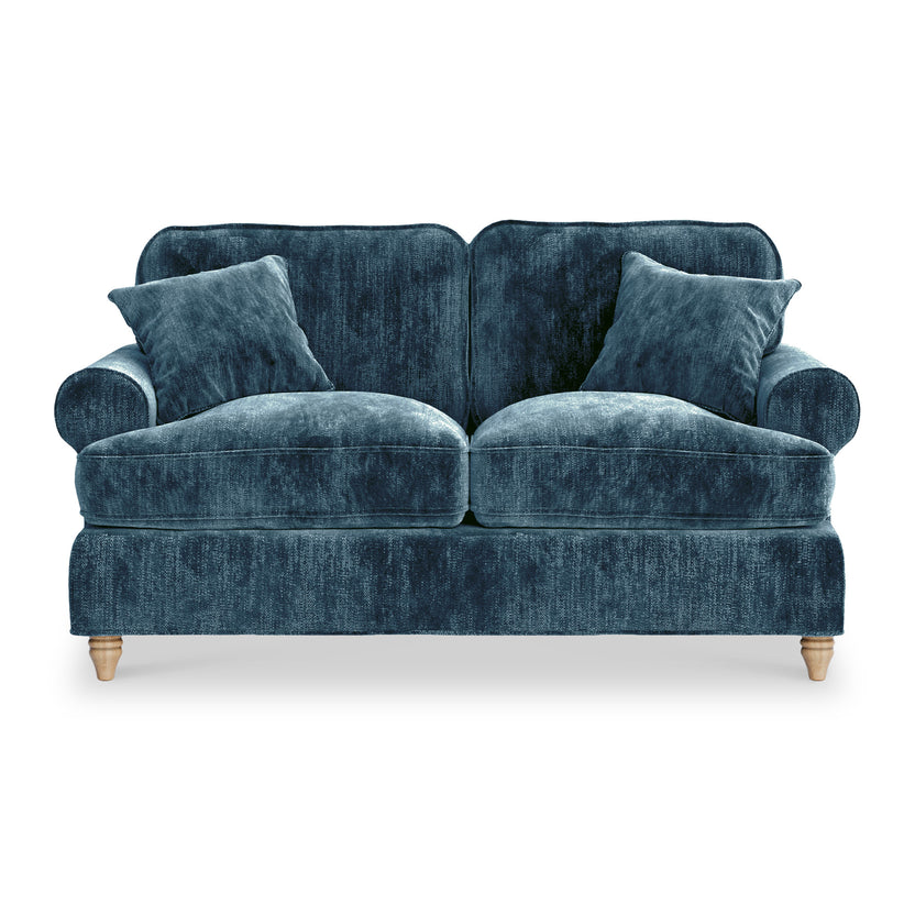 Alfie 2 Seater Sofa 8 Chenille Colours Made in the UK Roseland