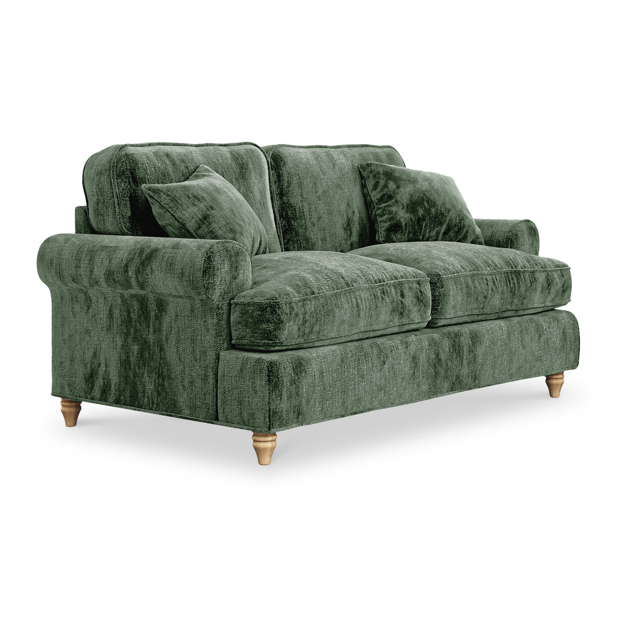 Alfie Moss Green 2 Seater Sofa from Roseland Furniture