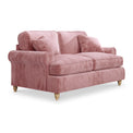 Alfie Plum Pink 2 Seater Sofa from Roseland Furniture