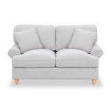 Alfie Woven 2 Seat Sofa Natural Front from Roseland Furniture