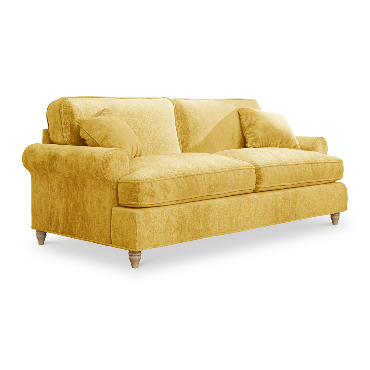 Alfie Gold 3 Seater Sofa from Roseland Furniture