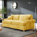 Alfie Gold 3 Seater Sofa from Roseland Furniture
