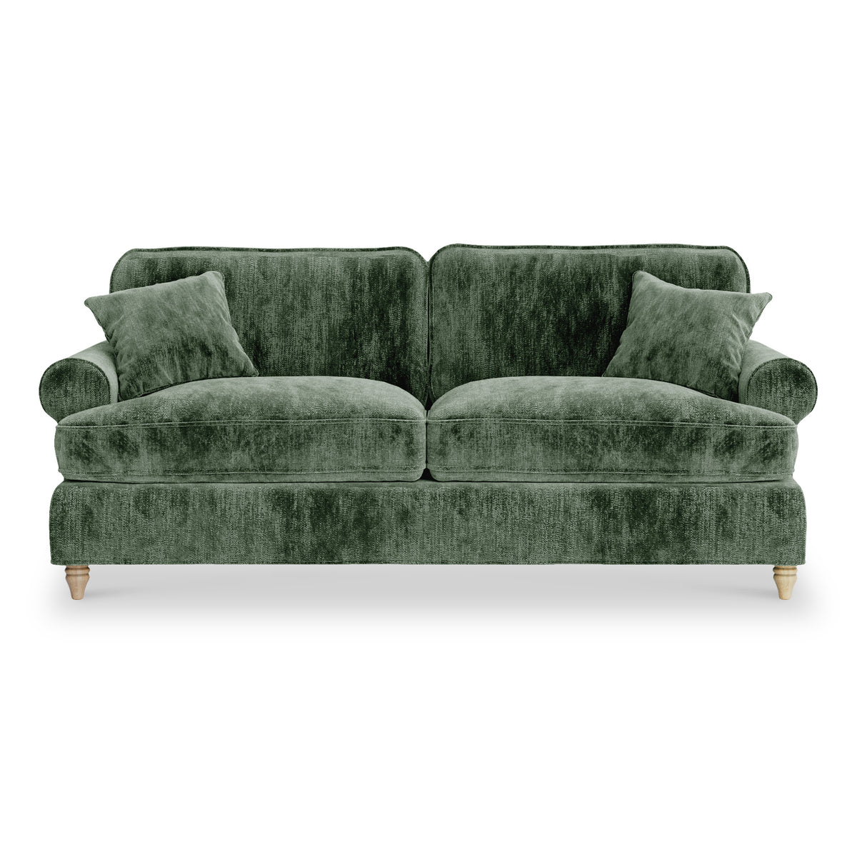 Alfie Moss Green 3 Seater Sofa from Roseland Furniture