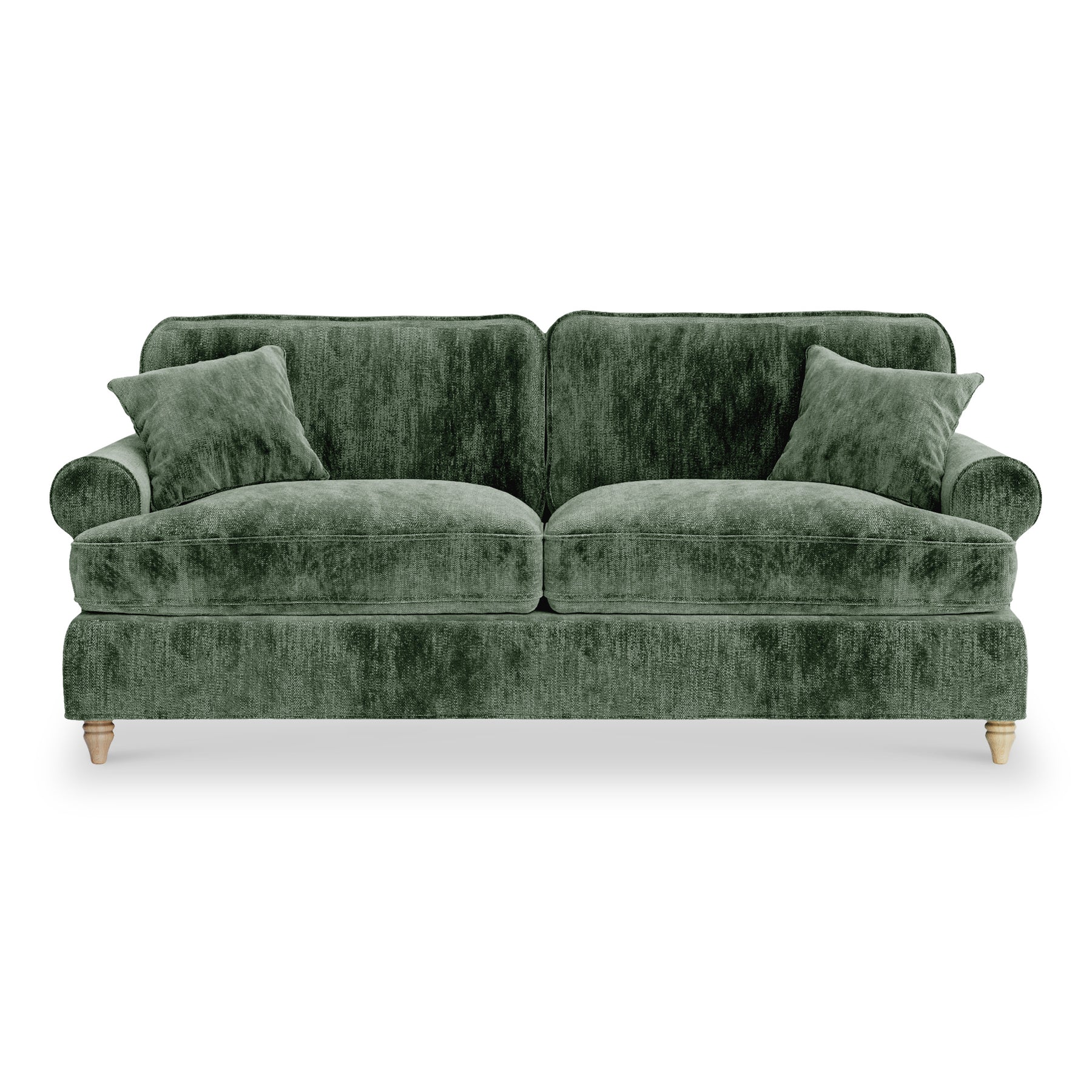 Alfie Moss Green 3 Seater Sofa from Roseland Furniture