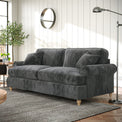 Alfie Charcoal 3 Seater Sofa from Roseland Furniture