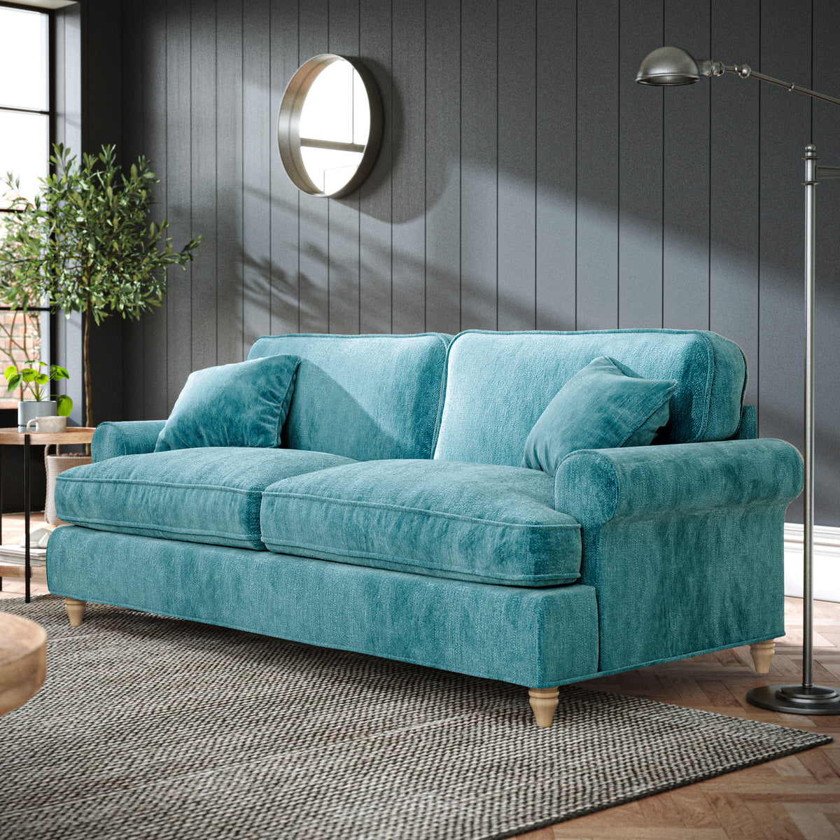 Alfie Lagoon 3 Seater Sofa from Roseland Furniture