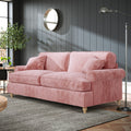 Alfie Blush Pink 3 Seater Sofa from Roseland Furniture