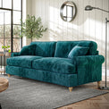 Alfie Emerald 4 Seater Sofa from Roseland Furniture