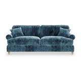 Alfie Navy Blue 4 Seater Sofa from Roseland Furniture