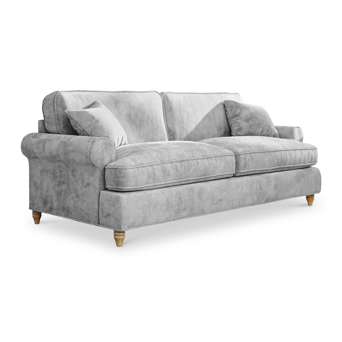 Alfie Ice Grey 4 Seater Sofa from Roseland Furniture