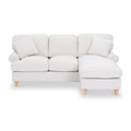 Alfie Woven Cream Right Hand Chaise Sofa from Roseland Furniture