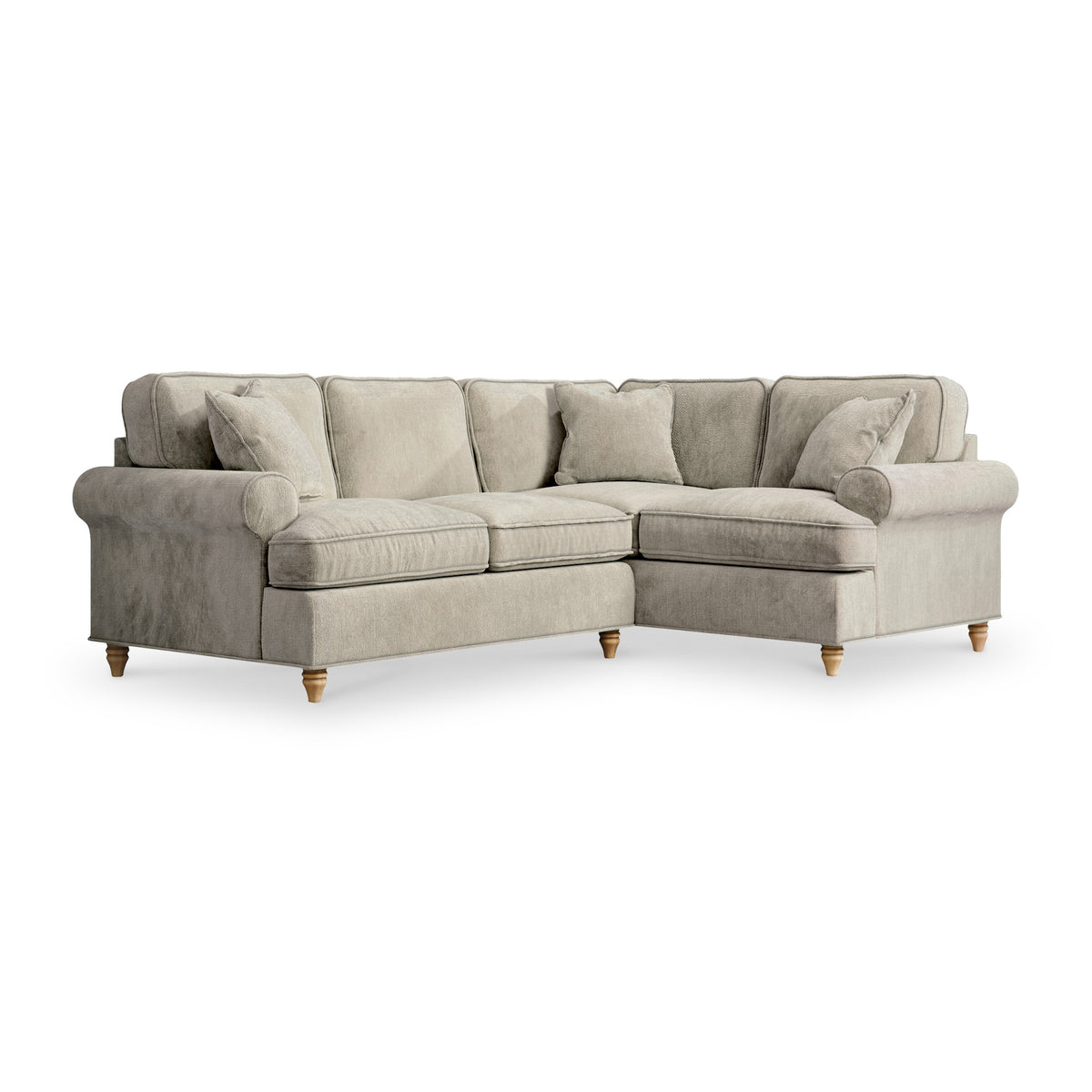 Alfie Mink Corner Sofa from Roseland Furniture