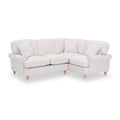 Alfie Woven Cream Right Hand Corner Sofa from Roseland Furniture
