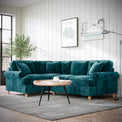 Alfie Emerald Corner Sofa from Roseland Furniture
